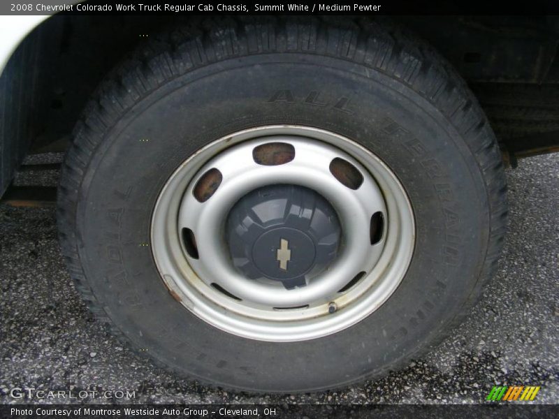  2008 Colorado Work Truck Regular Cab Chassis Wheel