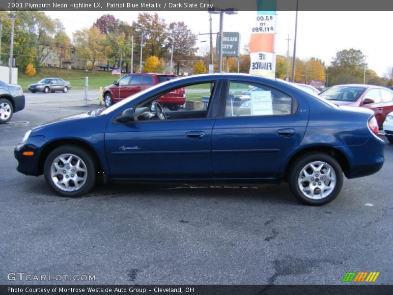  2001 Neon Highline LX Patriot Blue Metallic