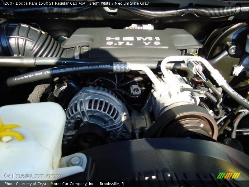  2007 Ram 1500 ST Regular Cab 4x4 Engine - 5.7 Liter HEMI OHV 16 Valve V8