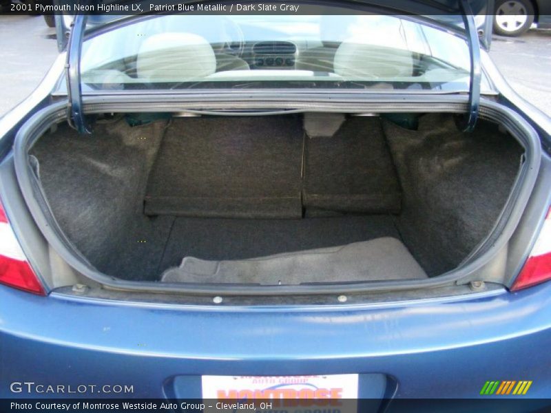  2001 Neon Highline LX Trunk