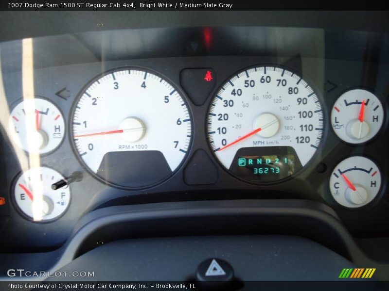  2007 Ram 1500 ST Regular Cab 4x4 ST Regular Cab 4x4 Gauges
