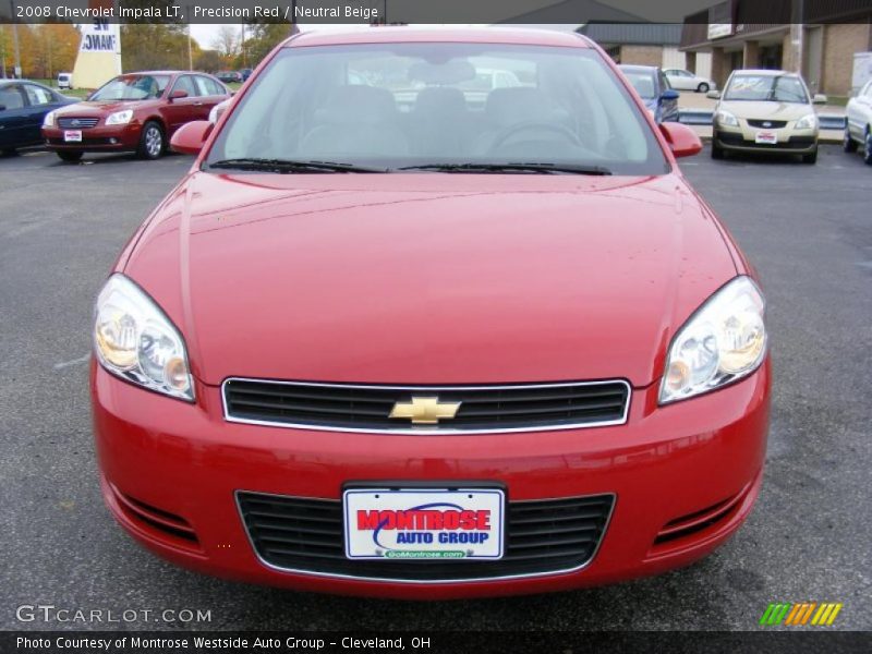 Precision Red / Neutral Beige 2008 Chevrolet Impala LT