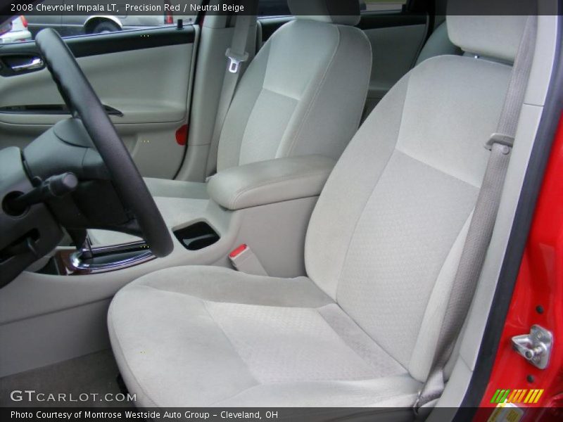 Precision Red / Neutral Beige 2008 Chevrolet Impala LT