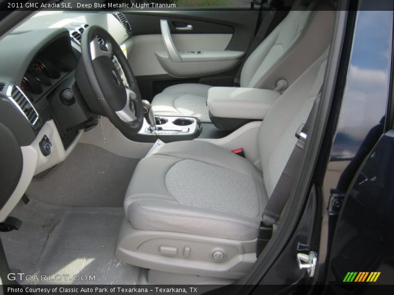  2011 Acadia SLE Light Titanium Interior