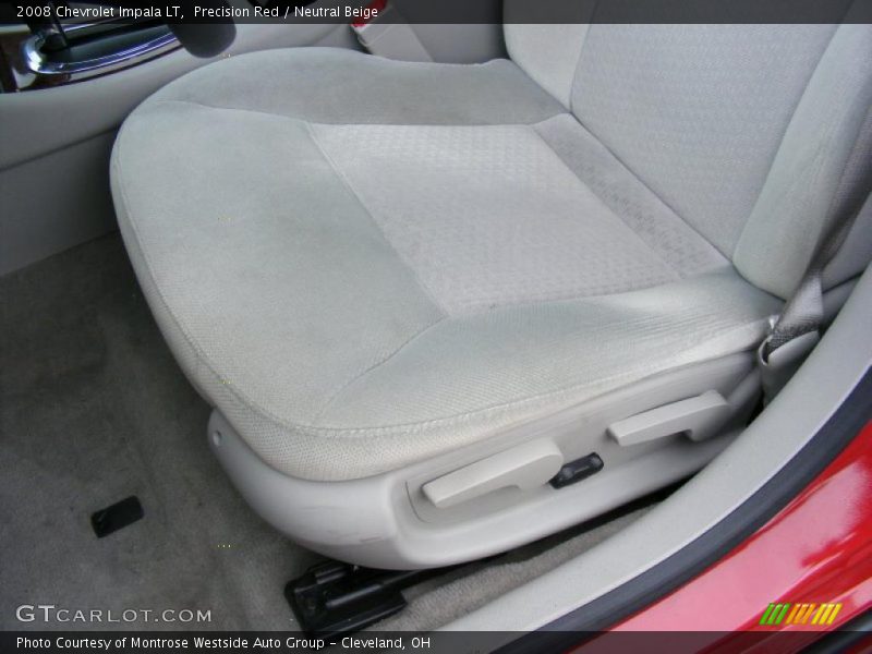 Precision Red / Neutral Beige 2008 Chevrolet Impala LT