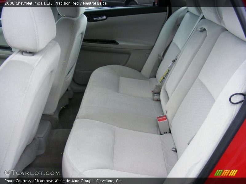 Precision Red / Neutral Beige 2008 Chevrolet Impala LT