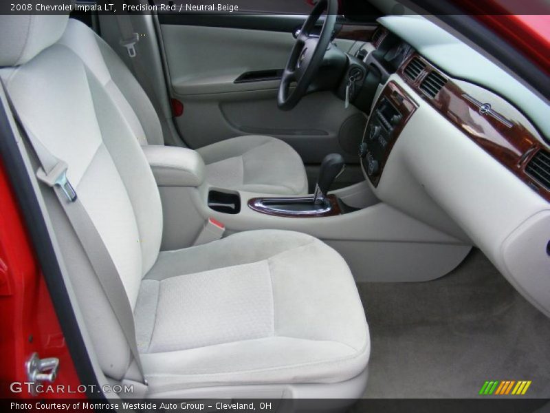 Precision Red / Neutral Beige 2008 Chevrolet Impala LT