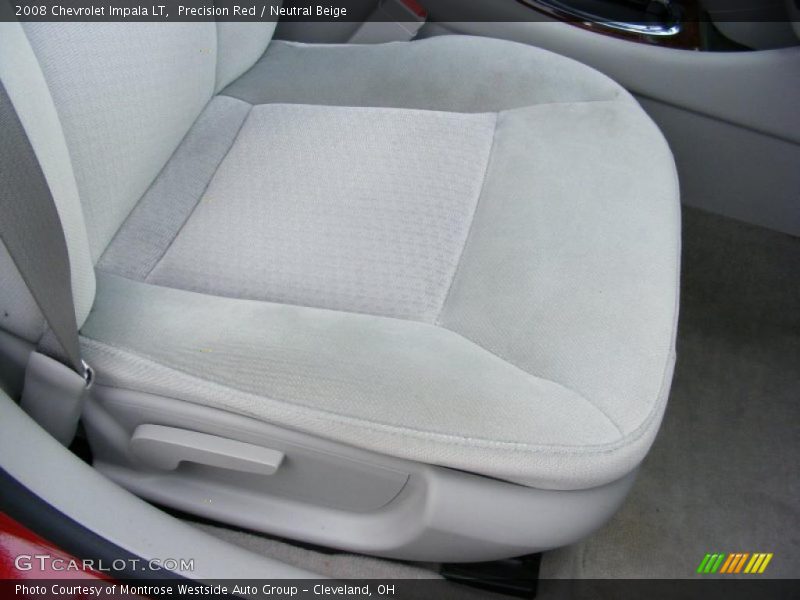 Precision Red / Neutral Beige 2008 Chevrolet Impala LT