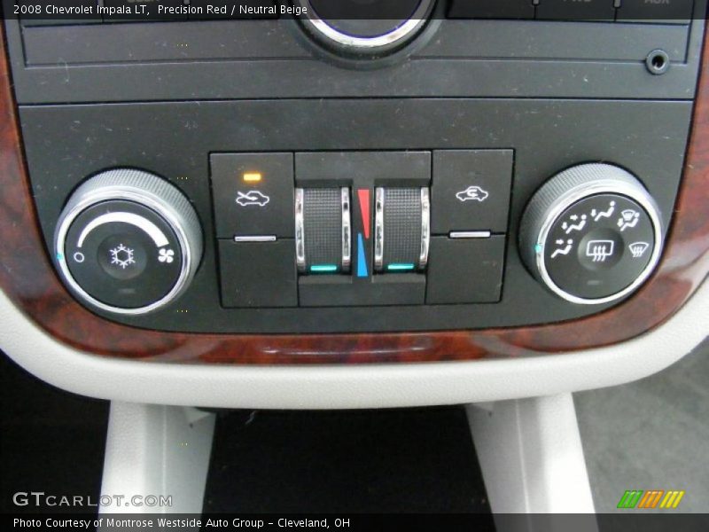 Precision Red / Neutral Beige 2008 Chevrolet Impala LT