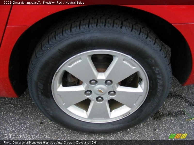 Precision Red / Neutral Beige 2008 Chevrolet Impala LT