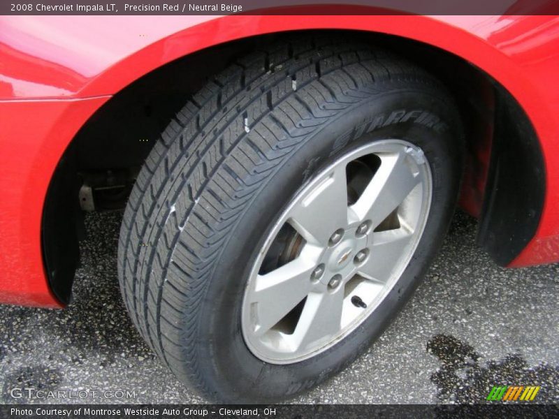 Precision Red / Neutral Beige 2008 Chevrolet Impala LT