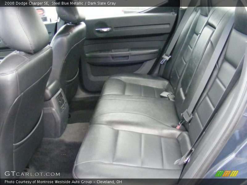 Steel Blue Metallic / Dark Slate Gray 2008 Dodge Charger SE