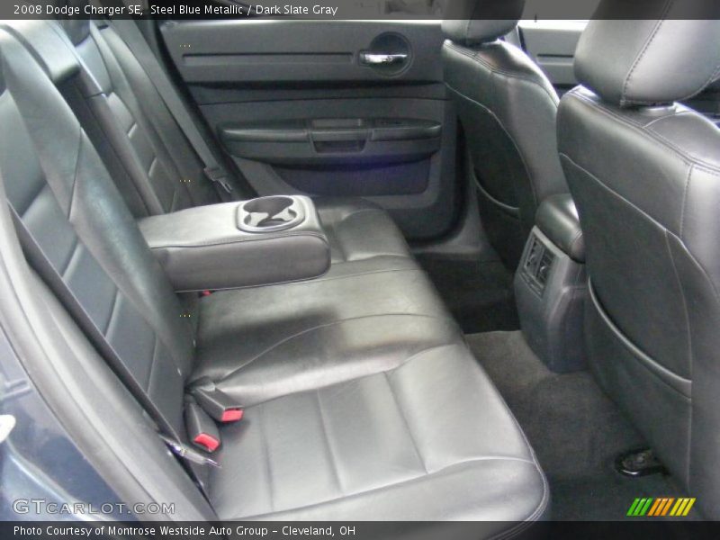 Steel Blue Metallic / Dark Slate Gray 2008 Dodge Charger SE