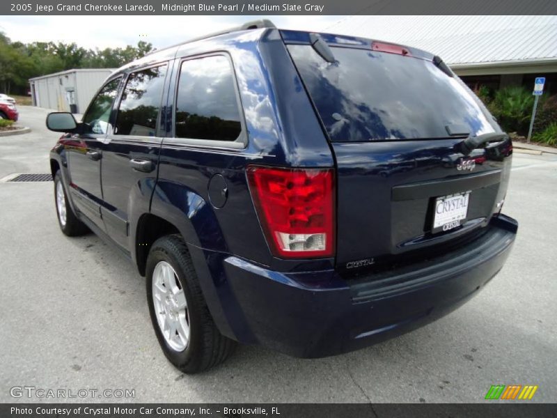 Midnight Blue Pearl / Medium Slate Gray 2005 Jeep Grand Cherokee Laredo