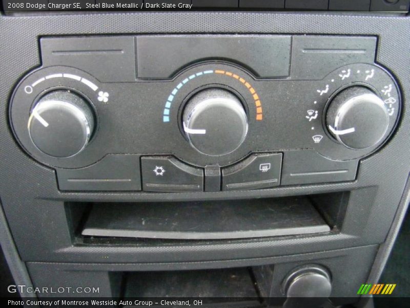 Steel Blue Metallic / Dark Slate Gray 2008 Dodge Charger SE