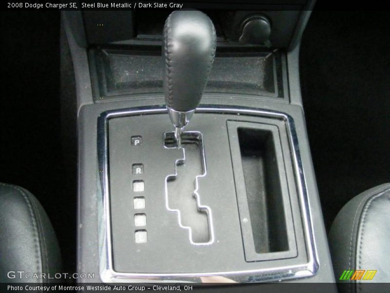 Steel Blue Metallic / Dark Slate Gray 2008 Dodge Charger SE