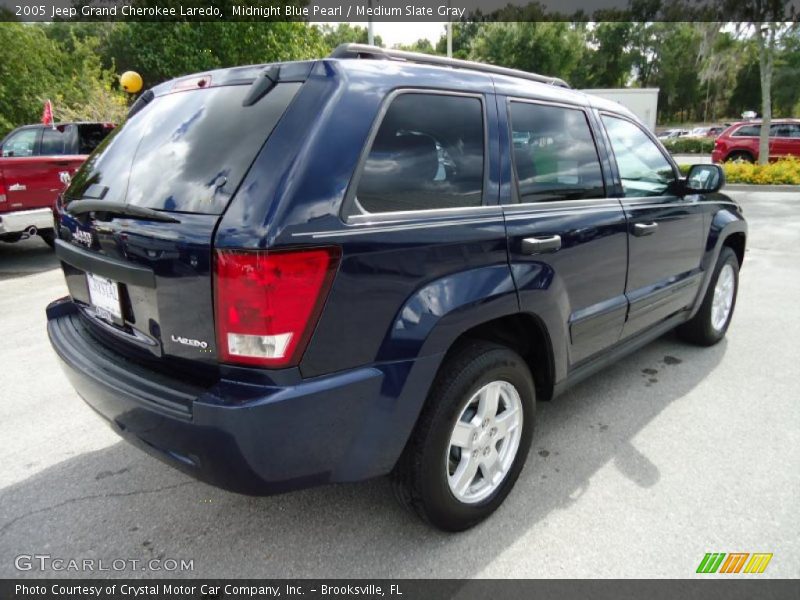 Midnight Blue Pearl / Medium Slate Gray 2005 Jeep Grand Cherokee Laredo