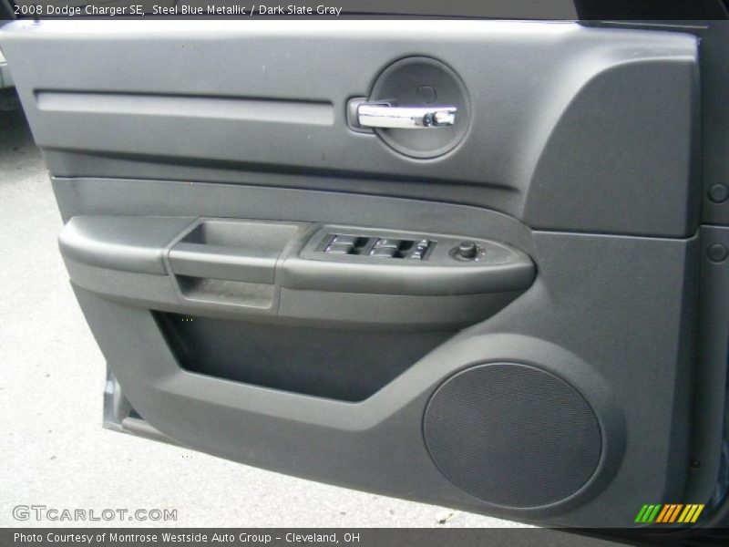 Steel Blue Metallic / Dark Slate Gray 2008 Dodge Charger SE