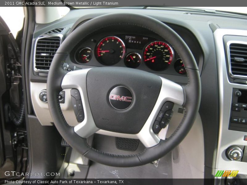 Medium Brown Metallic / Light Titanium 2011 GMC Acadia SLE
