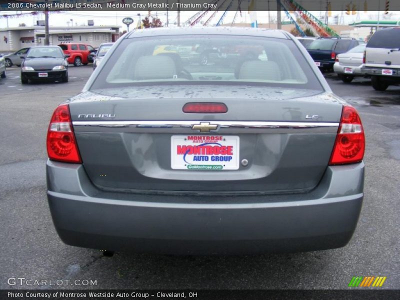 Medium Gray Metallic / Titanium Gray 2006 Chevrolet Malibu LS Sedan