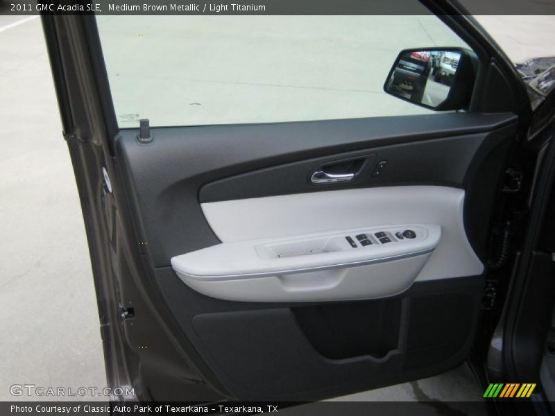 Medium Brown Metallic / Light Titanium 2011 GMC Acadia SLE