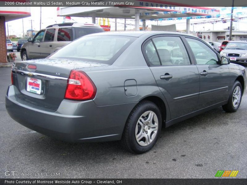 Medium Gray Metallic / Titanium Gray 2006 Chevrolet Malibu LS Sedan