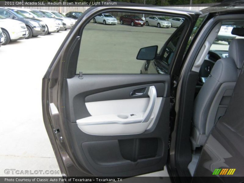 Medium Brown Metallic / Light Titanium 2011 GMC Acadia SLE