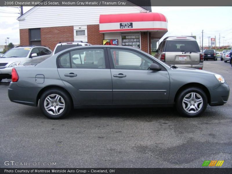 Medium Gray Metallic / Titanium Gray 2006 Chevrolet Malibu LS Sedan