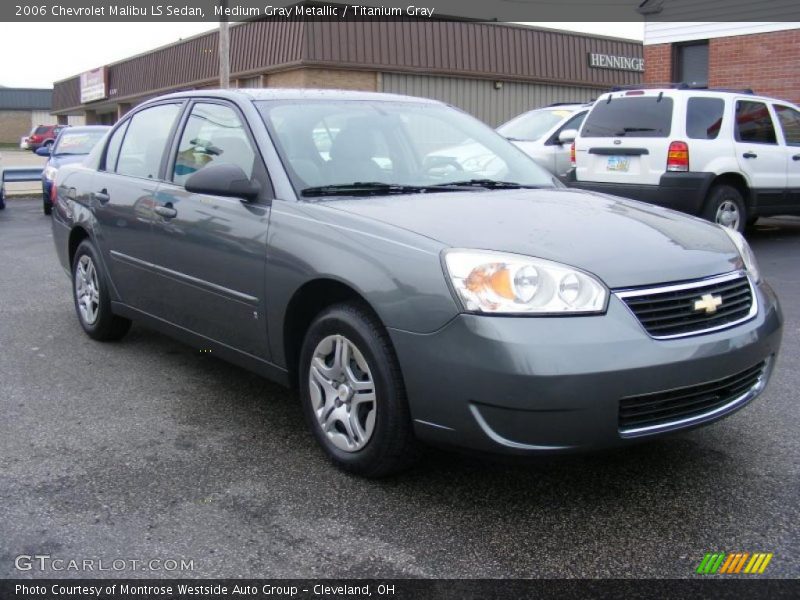 Medium Gray Metallic / Titanium Gray 2006 Chevrolet Malibu LS Sedan