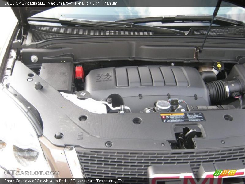 Medium Brown Metallic / Light Titanium 2011 GMC Acadia SLE