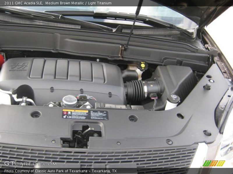 Medium Brown Metallic / Light Titanium 2011 GMC Acadia SLE