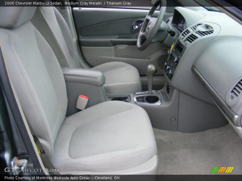 Medium Gray Metallic / Titanium Gray 2006 Chevrolet Malibu LS Sedan