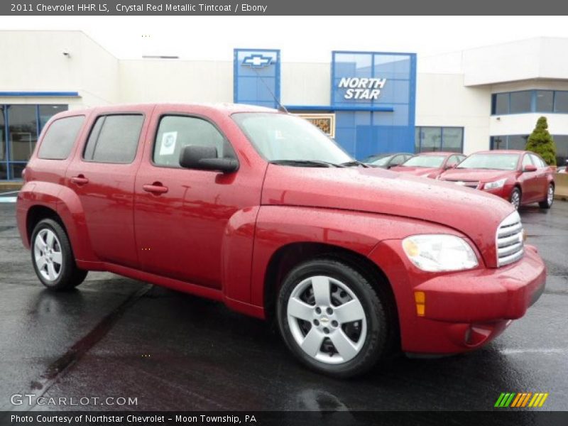 Crystal Red Metallic Tintcoat / Ebony 2011 Chevrolet HHR LS