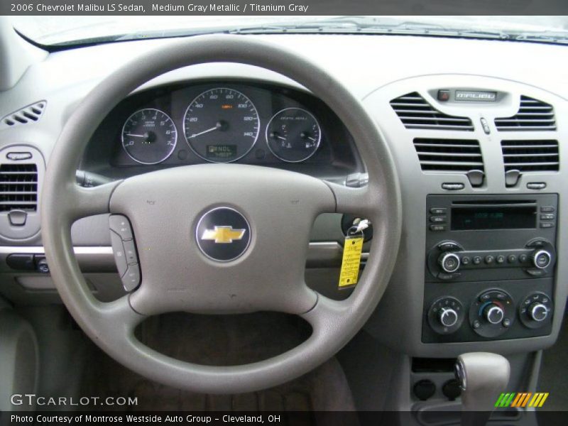 Medium Gray Metallic / Titanium Gray 2006 Chevrolet Malibu LS Sedan