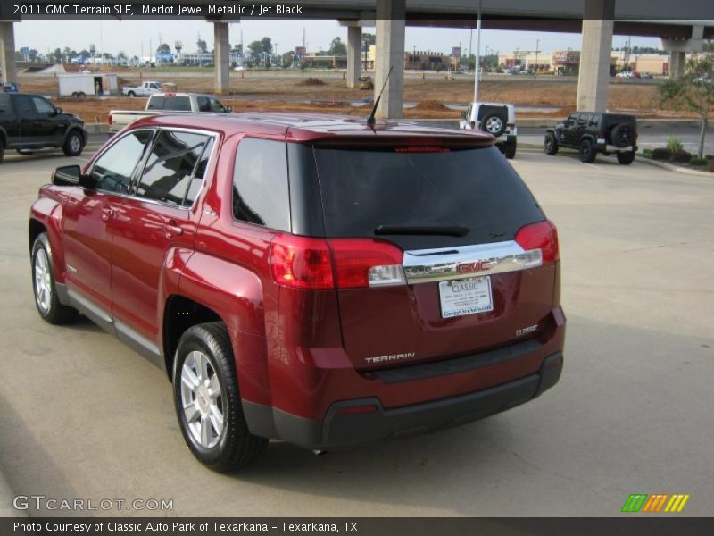 Merlot Jewel Metallic / Jet Black 2011 GMC Terrain SLE