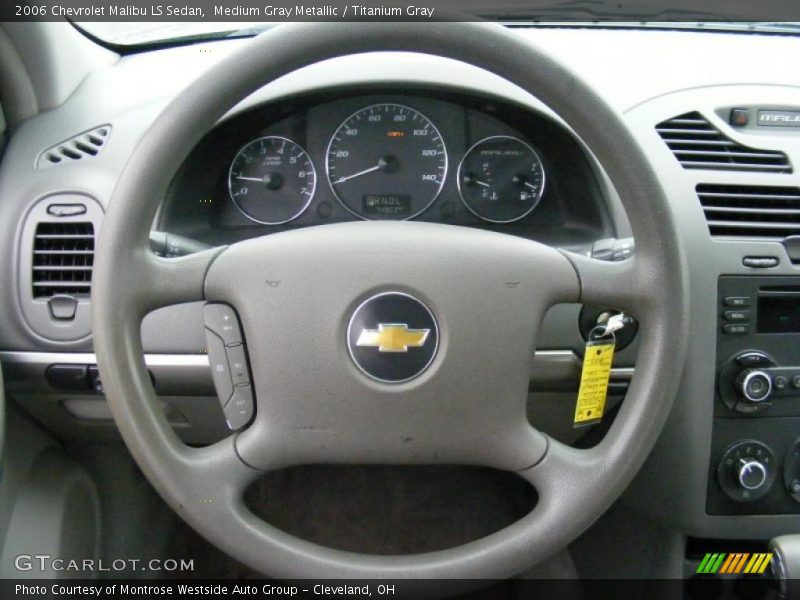 Medium Gray Metallic / Titanium Gray 2006 Chevrolet Malibu LS Sedan