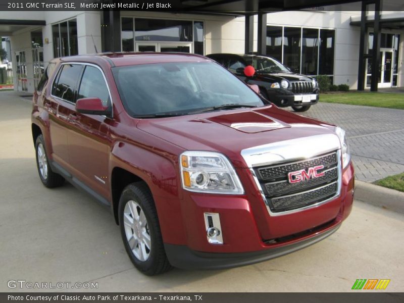 Merlot Jewel Metallic / Jet Black 2011 GMC Terrain SLE