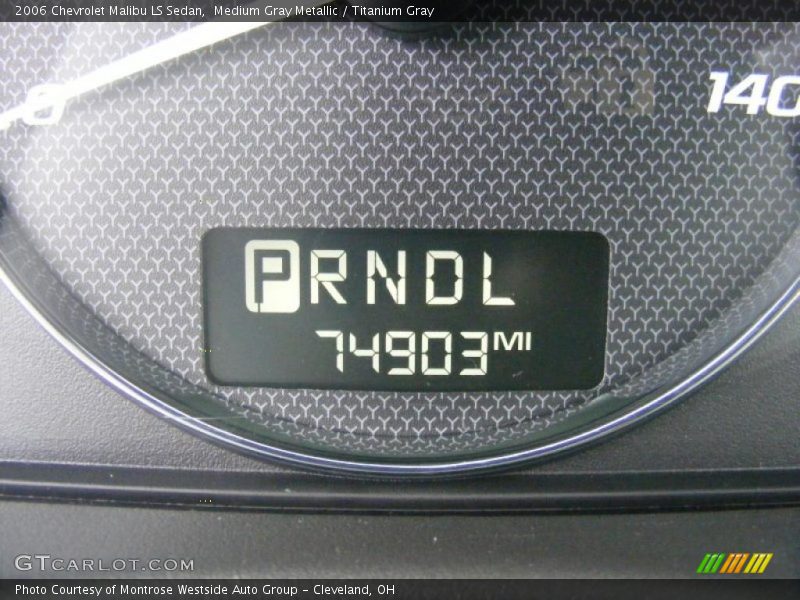Medium Gray Metallic / Titanium Gray 2006 Chevrolet Malibu LS Sedan