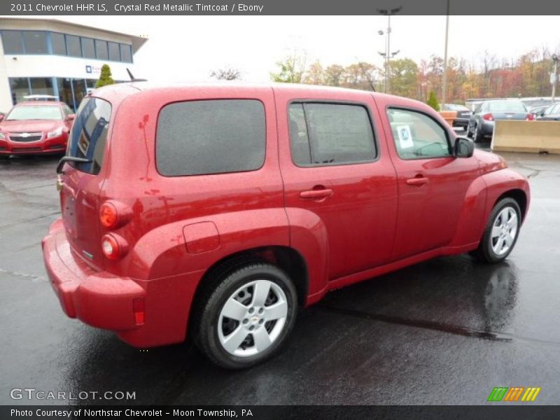Crystal Red Metallic Tintcoat / Ebony 2011 Chevrolet HHR LS