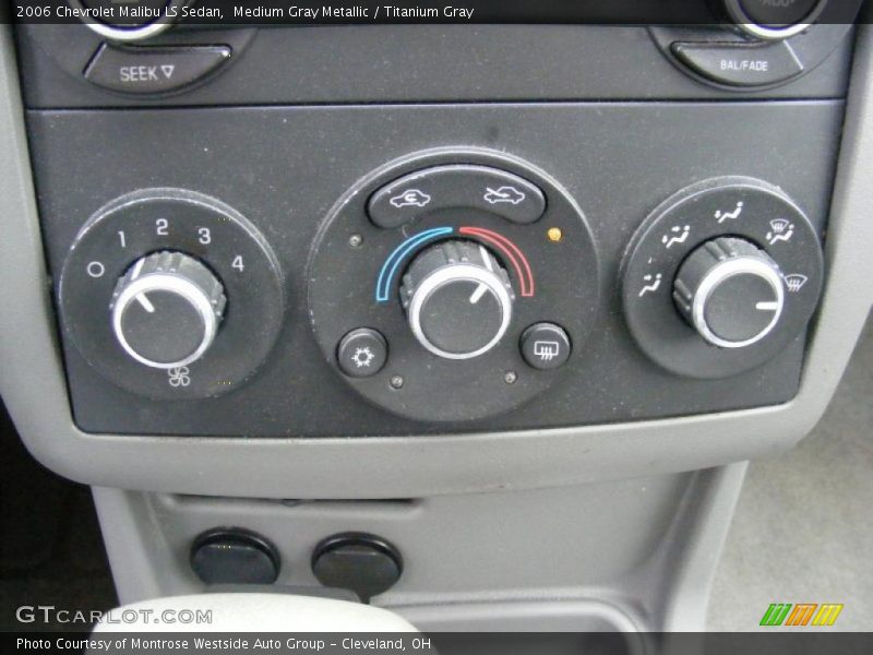 Medium Gray Metallic / Titanium Gray 2006 Chevrolet Malibu LS Sedan