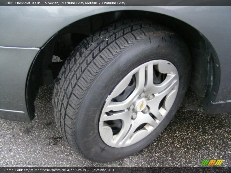 Medium Gray Metallic / Titanium Gray 2006 Chevrolet Malibu LS Sedan