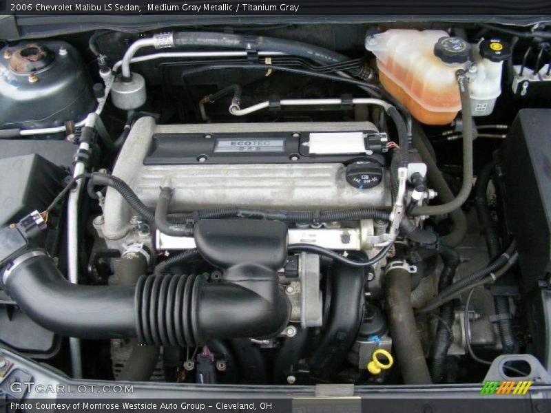 Medium Gray Metallic / Titanium Gray 2006 Chevrolet Malibu LS Sedan