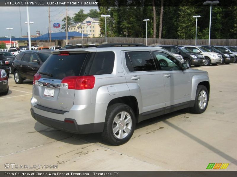 Quicksilver Metallic / Jet Black 2011 GMC Terrain SLE