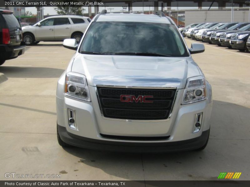 Quicksilver Metallic / Jet Black 2011 GMC Terrain SLE