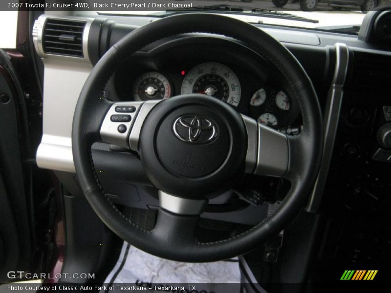 Black Cherry Pearl / Dark Charcoal 2007 Toyota FJ Cruiser 4WD