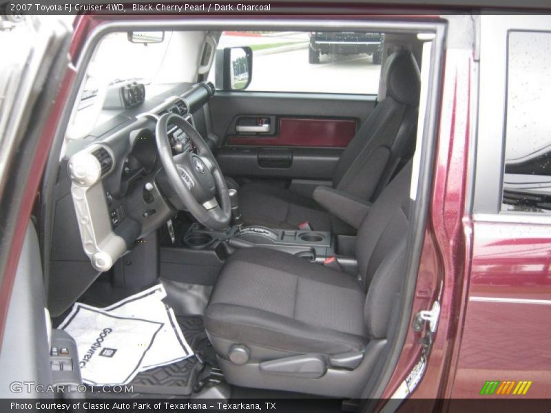 Black Cherry Pearl / Dark Charcoal 2007 Toyota FJ Cruiser 4WD