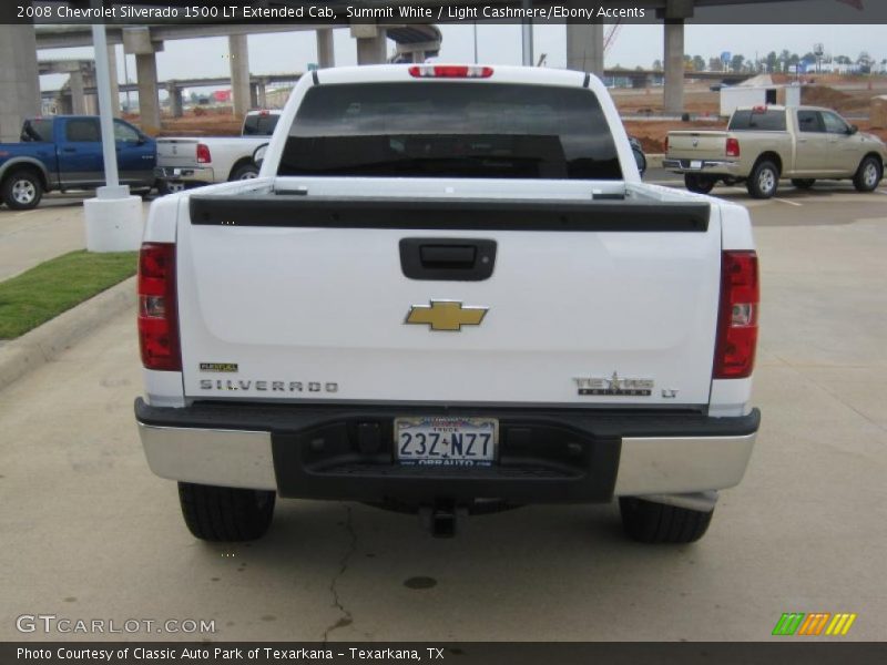 Summit White / Light Cashmere/Ebony Accents 2008 Chevrolet Silverado 1500 LT Extended Cab