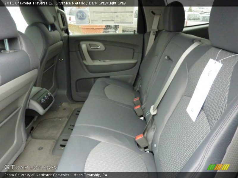  2011 Traverse LS Dark Gray/Light Gray Interior