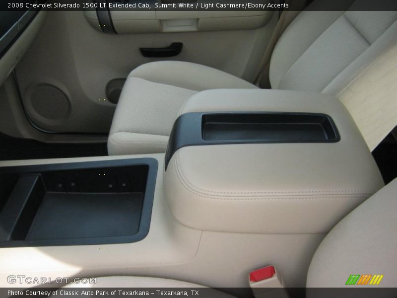 Summit White / Light Cashmere/Ebony Accents 2008 Chevrolet Silverado 1500 LT Extended Cab