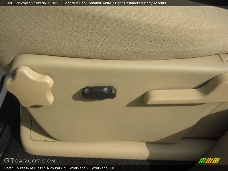 Summit White / Light Cashmere/Ebony Accents 2008 Chevrolet Silverado 1500 LT Extended Cab